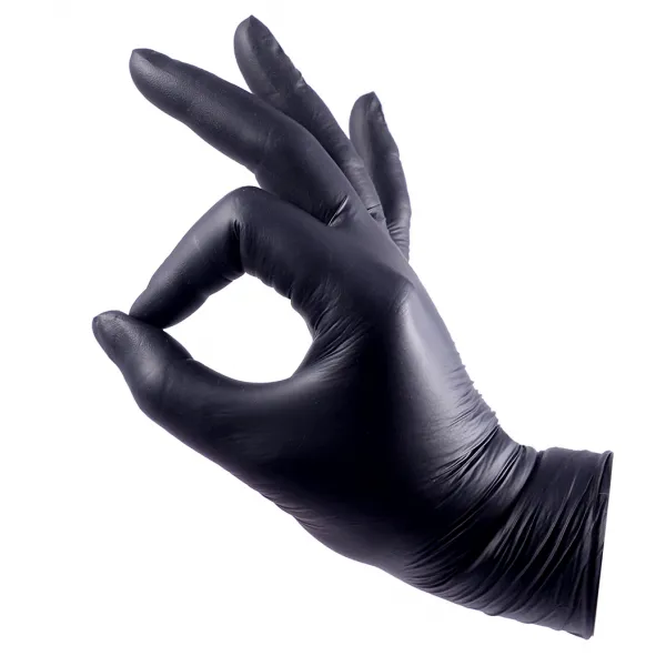 Rękawice rękawiczki nitrylowe nitrylex® black różne rozmiary
