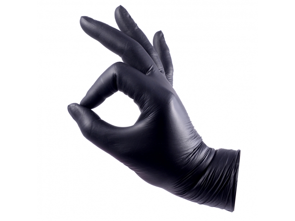 Rękawice rękawiczki nitrylowe nitrylex® black różne rozmiary
