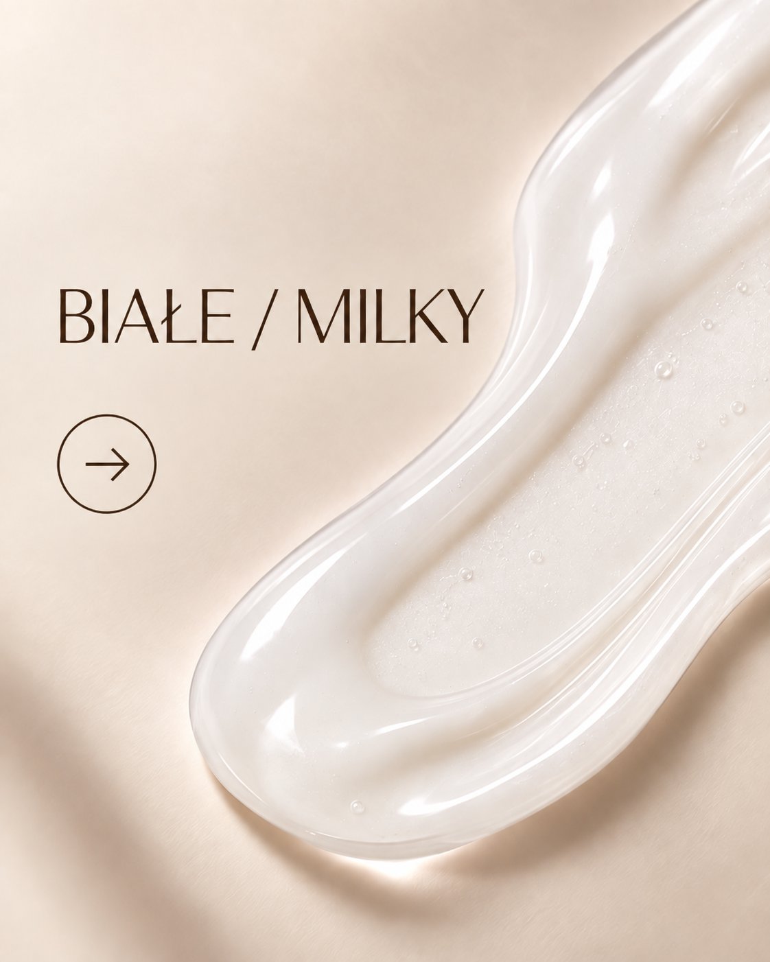 Białe i Milky bazy do paznokci