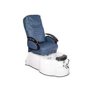 Fotel do pedicure z masażem BR-3820D Niebieski