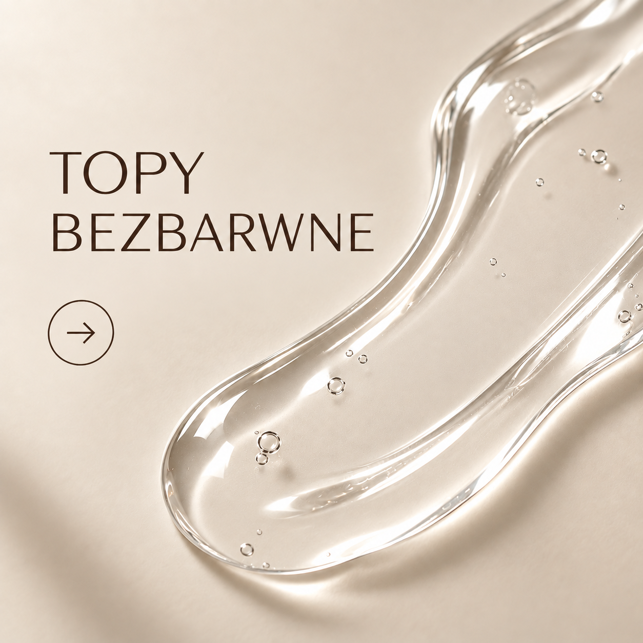 Topy bezbarwne