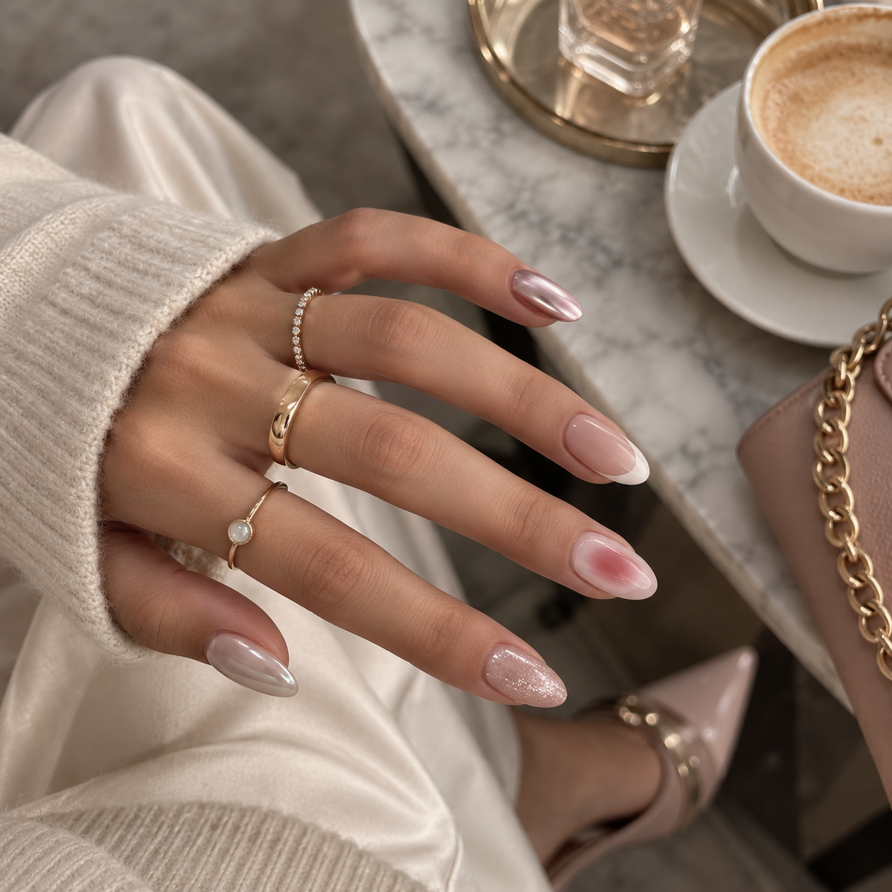 Modne inspiracje manicure