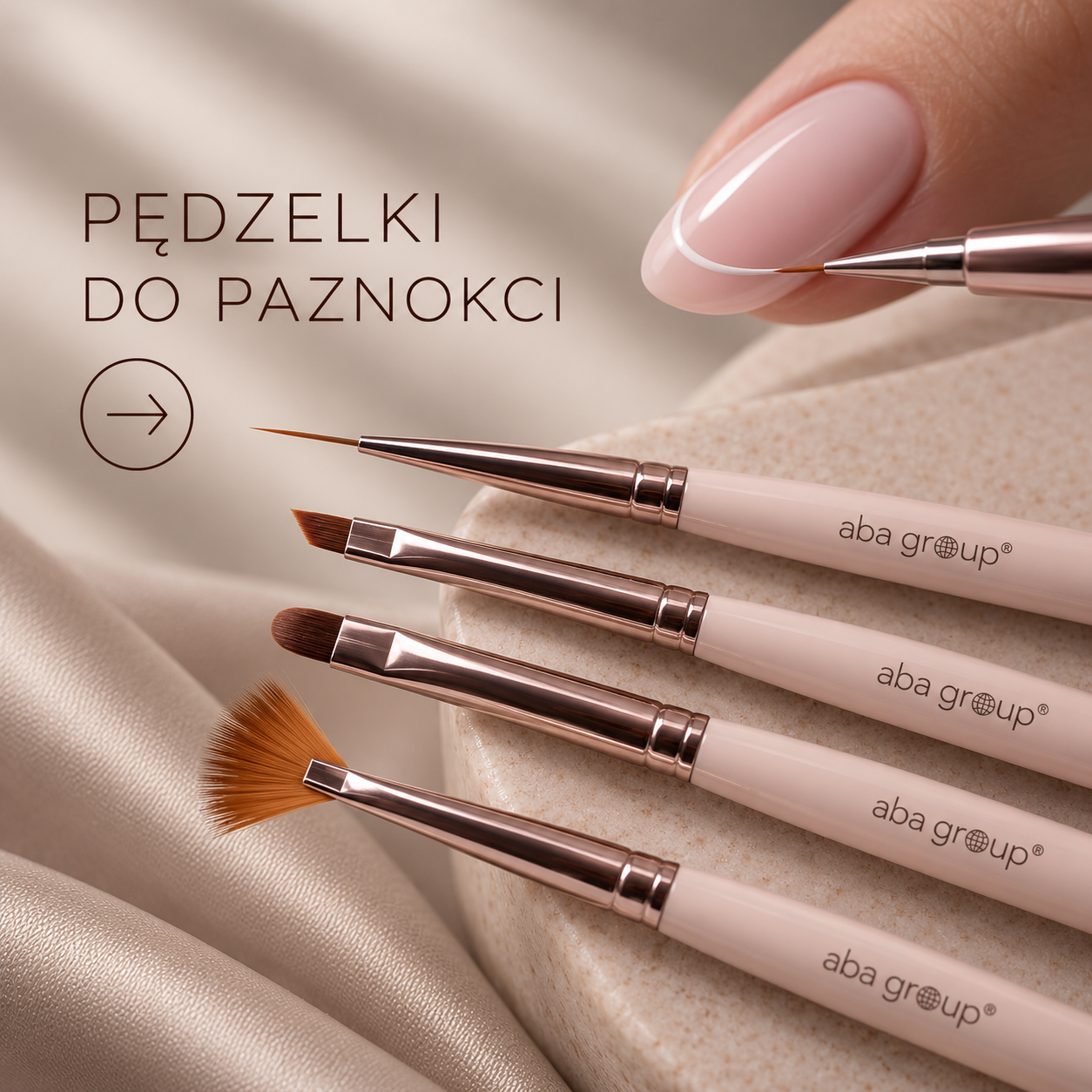 Pędzelki do paznokci