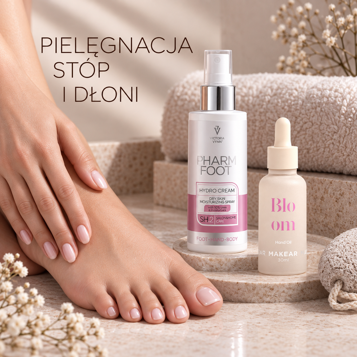 Pielęgnacja dłoni i stóp
