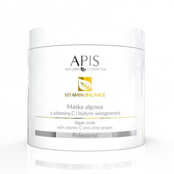 Apis vitamin balance maska algowa wit. C + białe winogrona 200 g