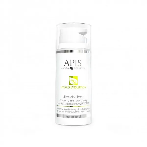 APIS Hydro Evolution ultralekki krem ekstremalnie nawilżający z gruszką i rabarbarem AQUAXTREM™ 100ml