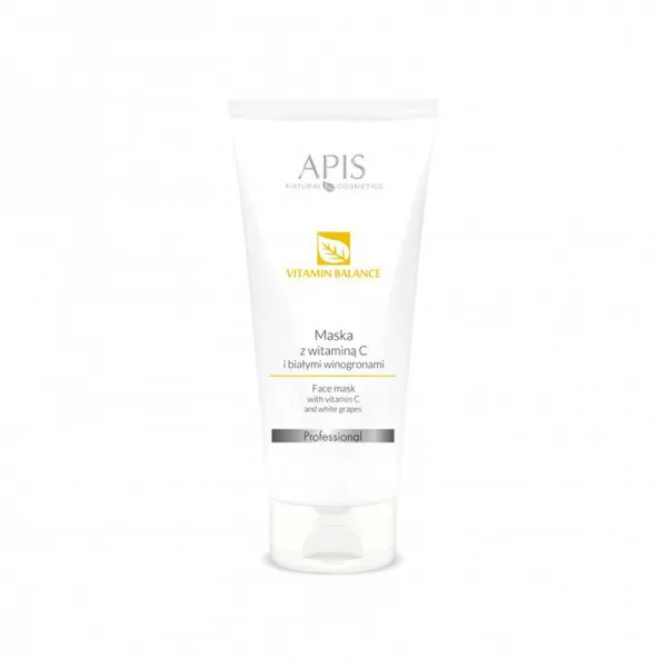 APIS Vitamin Balance maska z wit. C i białymi winogronami 200ml