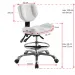 TABORET KOSMETYCZNY A-4299 BIAŁY
