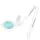 LAMPA LUPA LED MOONLIGHT 8012/5" BIAŁA DO BLATU
