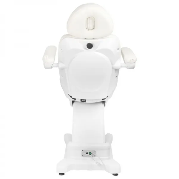 FOTEL KOSMETYCZNY ELEKTR. AZZURRO 871 4 SILN. BIAŁY