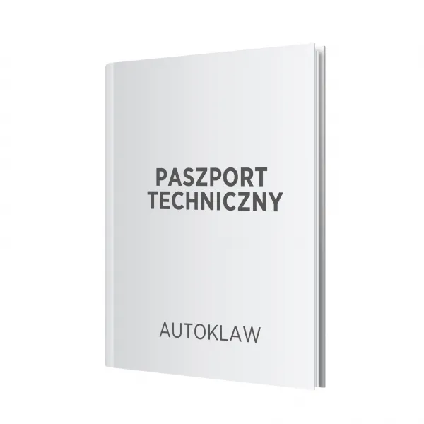 PASZPORT TECHNICZNY DO AUTOKLAWU