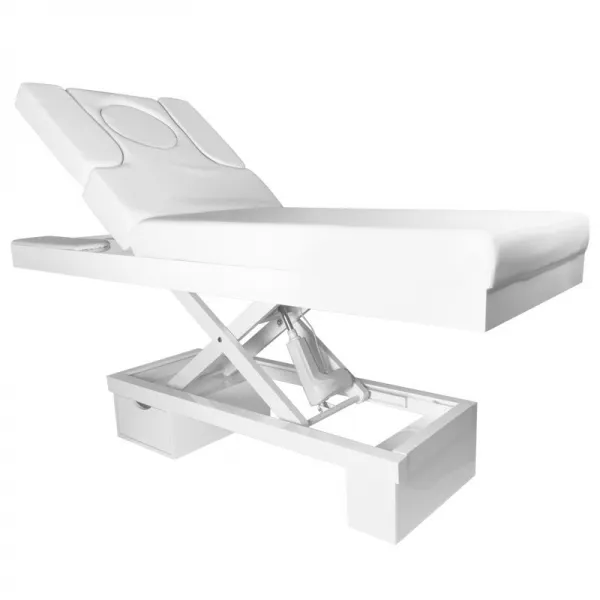 SPA LEŻANKA KOSMETYCZNA AZZURRO 815B ŚWIECĄCA WHITE