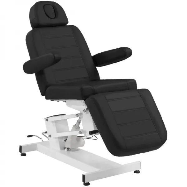 FOTEL KOSMETYCZNY ELEKTR. AZZURRO 705 1 SILN. CZARNY