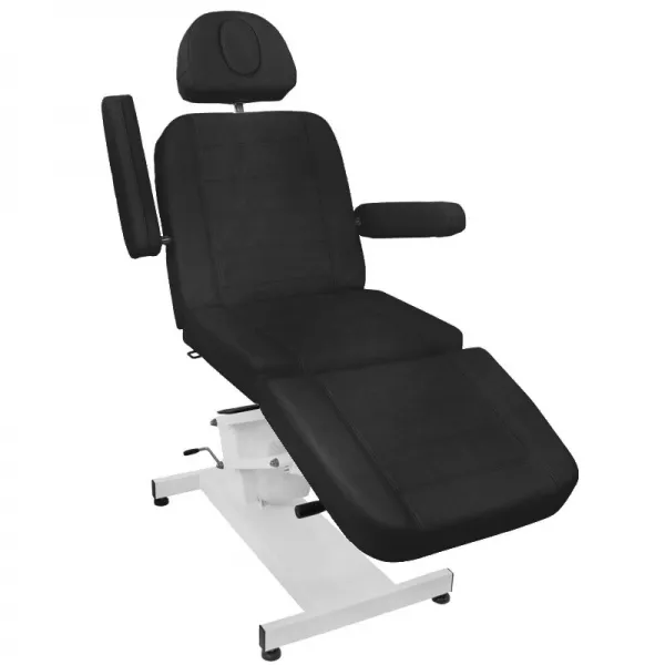 FOTEL KOSMETYCZNY ELEKTR. AZZURRO 705 1 SILN. CZARNY