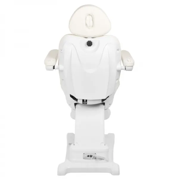FOTEL KOSMETYCZNY ELEKTR. AZZURRO 872 4 SILN. BIAŁY