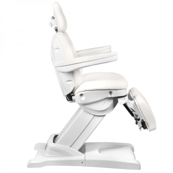 FOTEL KOSMETYCZNY ELEKTR. AZZURRO 872S PEDI-PRO 3 SILN. BIAŁY