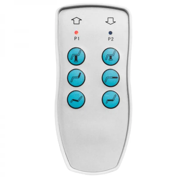 FOTEL KOSMETYCZNY ELEKTR. AZZURRO 872S PEDI-PRO 3 SILN. BIAŁY