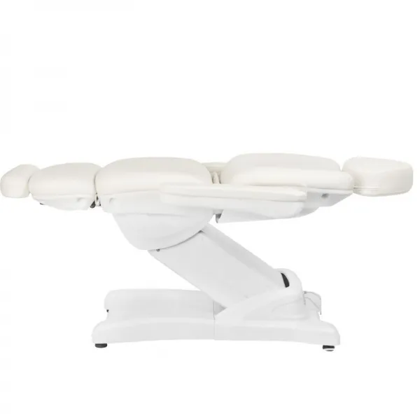 FOTEL KOSMETYCZNY ELEKTR. AZZURRO 872 4 SILN. BIAŁY