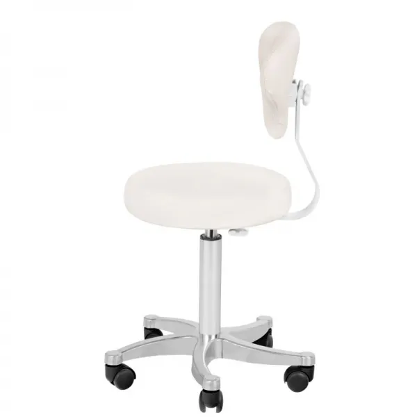 TABORET KOSMETYCZNY AZZURRO 057 BIAŁY