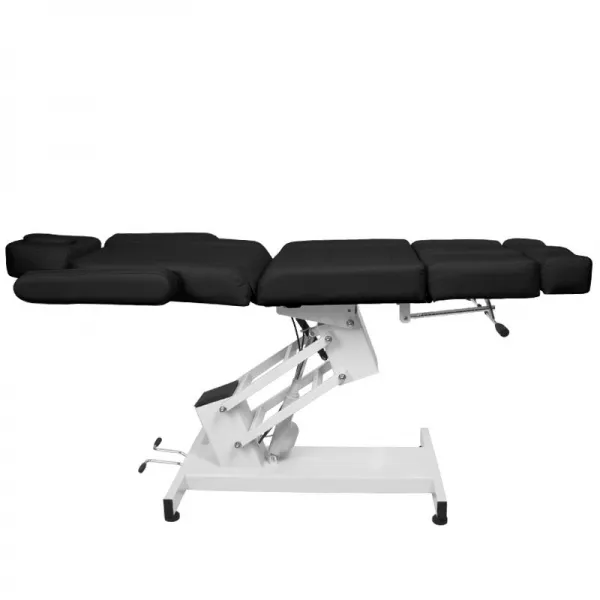 FOTEL KOSMETYCZNY ELEKTR. AZZURRO 706 PEDI 1 SILN. CZARNY