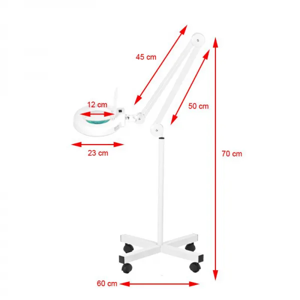 LAMPA LUPA LED S4 + STATYW