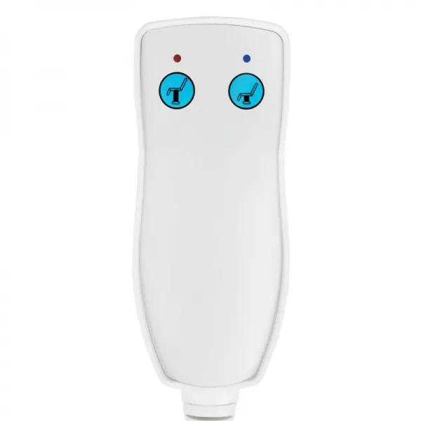 FOTEL KOSMETYCZNY ELEKTR. AZZURRO 706 PEDI 1 SILN. SZARY
