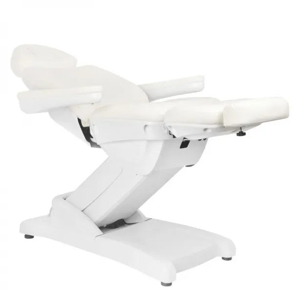 FOTEL KOSMETYCZNY ELEKTR. AZZURRO 872 4 SILN. BIAŁY