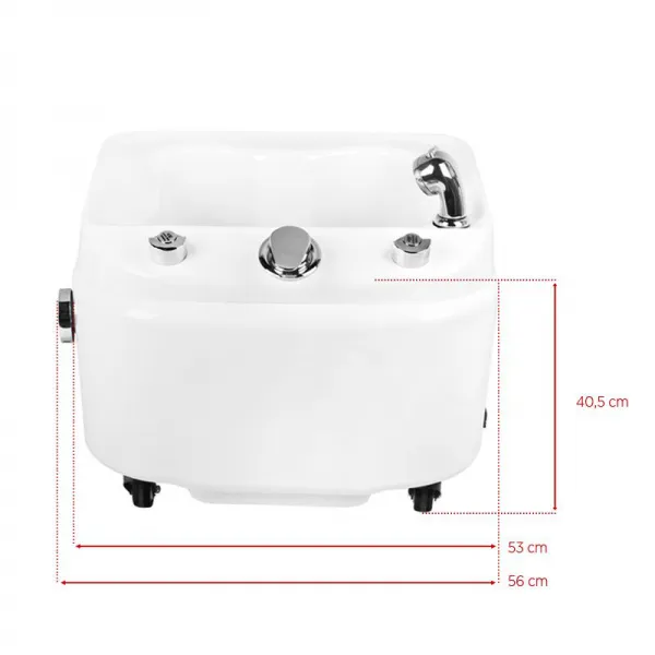 BRODZIK AZZURRO DO PEDICURE Z HYDROMASAŻEM A023