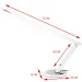 LAMPA NA BIURKO SLIM LED BIAŁA