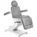 FOTEL KOSMETYCZNY ELEKTR. AZZURRO 869A OBROTOWY 4 SILN. SZARY
