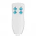 FOTEL KOSMETYCZNY ELEKTR. AZZURRO 871A 2 SILN. BIAŁY