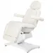 FOTEL KOSMETYCZNY ELEKTR. AZZURRO 869A OBROTOWY 4 SILN. BIAŁY
