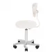 TABORET KOSMETYCZNY AZZURRO 057 BIAŁY