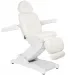 FOTEL KOSMETYCZNY ELEKTR. AZZURRO 871 4 SILN. BIAŁY