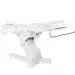 FOTEL KOSMETYCZNY ELEKTR. A-207 WHITE/IVORY (4 SILNIKI)
