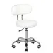 TABORET KOSMETYCZNY DO PEDICURE A-007 BIAŁY