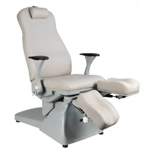 FOTEL PODOLOGICZNY ELEKTR. AZZURRO 883 3 SILN. SZARY