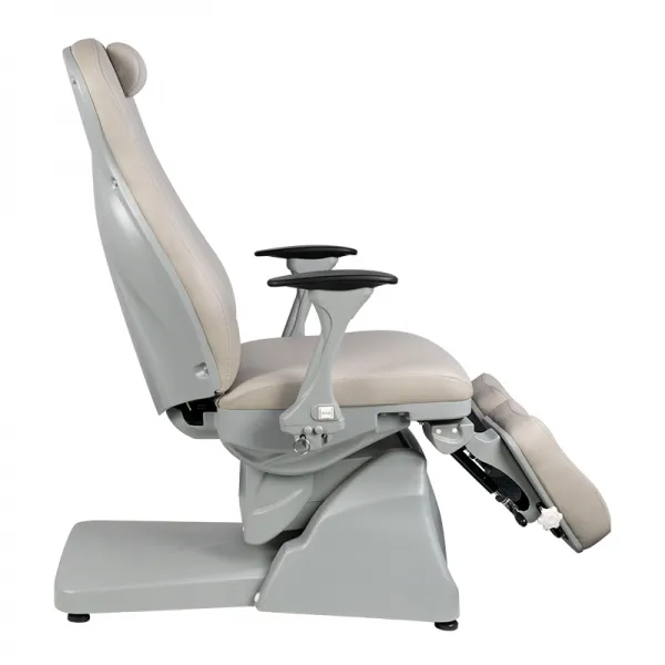 FOTEL PODOLOGICZNY ELEKTR. AZZURRO 883 3 SILN. SZARY