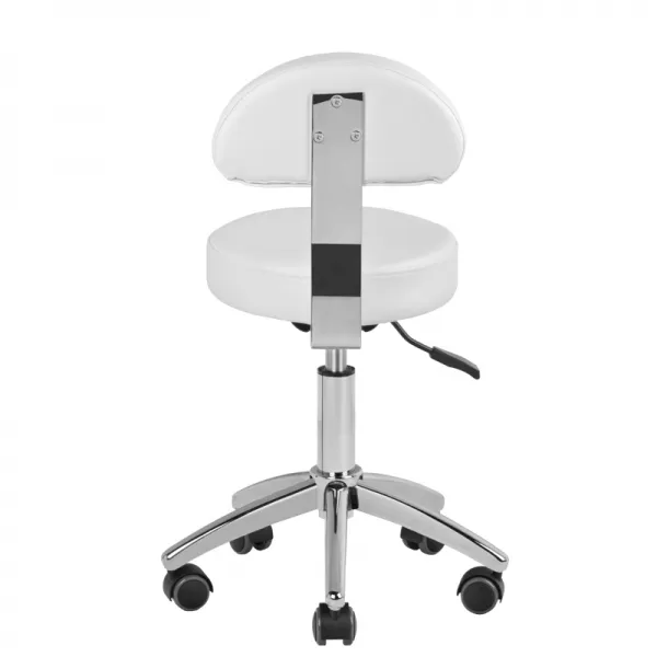 TABORET KOSMETYCZNY DO PEDICURE 304P BIAŁY