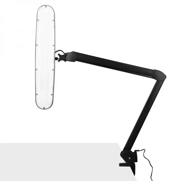LAMPA WARSZTATOWA LED ELEGANTE 801-S Z IMADEŁKIEM STANDARD BLACK