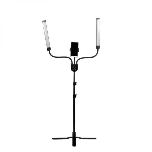 LAMPA LED DO RZĘS I MAKIJAŻU POLLUKS IV TYP MSP-MJ-02 BLACK Z PILOTEM