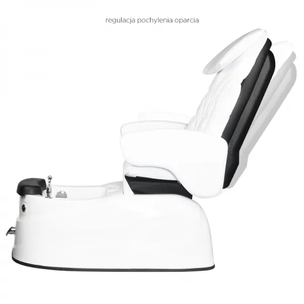 FOTEL PEDICURE SPA AS-122 WHITE Z FUNKCJĄ MASAŻU