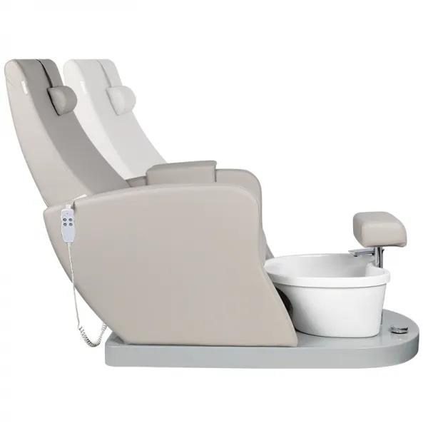 FOTEL SPA DO PEDICURE AZZURRO 016 SZARY