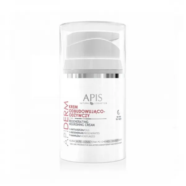 Apis apiderm krem odbudowująco-odżywczy na noc po chemio- i radioterapii 50 ml