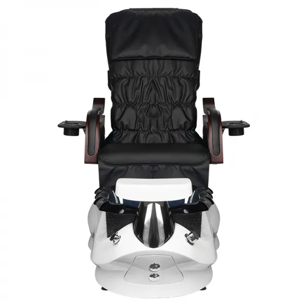 FOTEL PEDICURE SPA AS-261 CZARNO-BIAŁY Z FUNKCJĄ MASAŻU