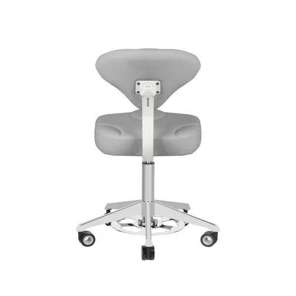 TABORET KOSMETYCZNY AZZURRO 156F BUMP-UP SZARY