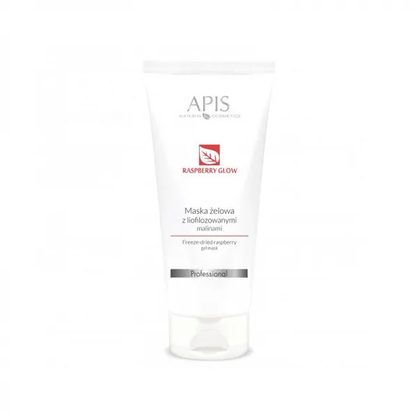 APIS Maska żelowa z liofilizowanymi malinami 200ml