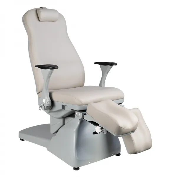 FOTEL PODOLOGICZNY ELEKTR. AZZURRO 883 3 SILN. SZARY