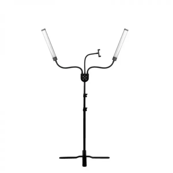LAMPA LED DO RZĘS I MAKIJAŻU POLLUKS IV TYP MSP-MJ-02 BLACK Z PILOTEM