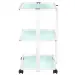FOTEL KOSMETYCZNY 202 BASIC + STOLIK KOSMETYCZNY 1040 + LAMPA LUPA LED S5